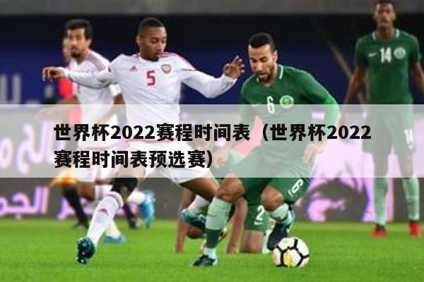 世界杯2022赛程时间表（世界杯2022赛程时间表预选赛）