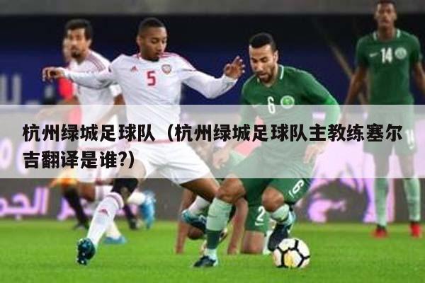 杭州绿城足球队（杭州绿城足球队主教练塞尔吉翻译是谁?）